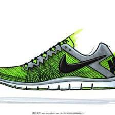 NIKE运动鞋设计稿图片